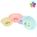 Colorful Fashion Round Plastic Washing Basin (SLP026)